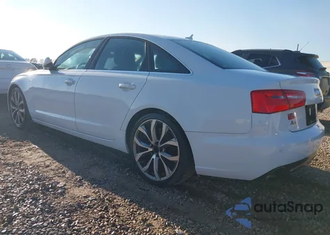 2013 Audi A6 3.0T Premium z USA, uszkodzony, nr VIN WAUGGAFCXDN157025